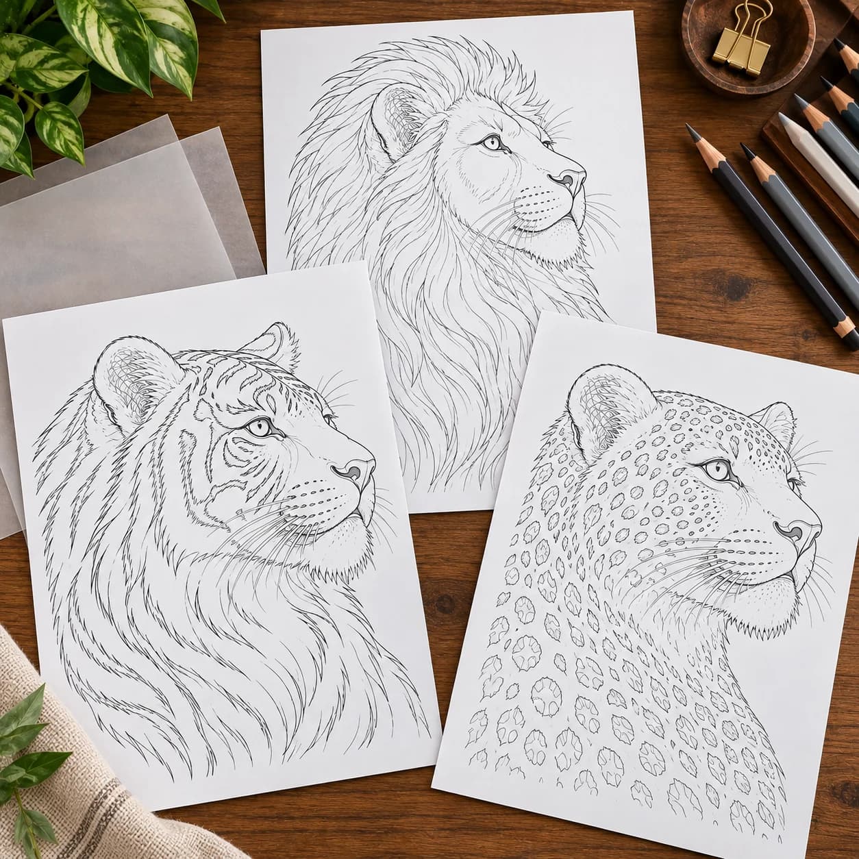 Bonus 1: Printable Tracing Template Pack