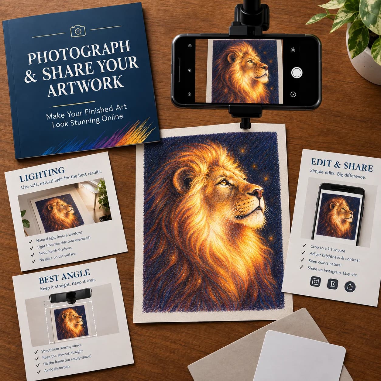 Bonus 3: Photograph & Share Your Artwork
